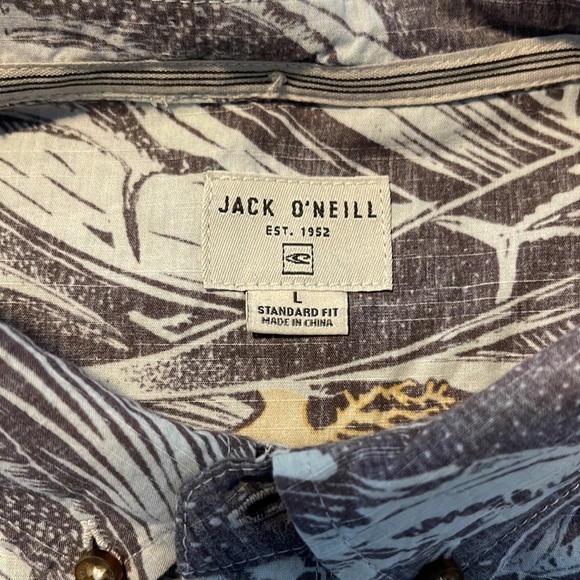 Jack O’Neil Mens L Button Up - Picture 3 of 3